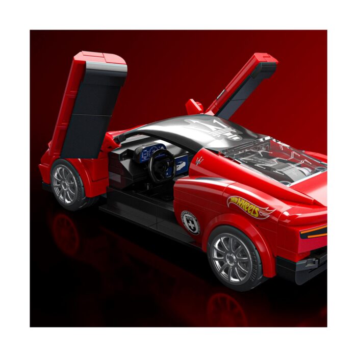 Mattel Hot Wheels: Speed Series Brick Shop - Maserati MC20 Vehicle (JFR90) - Image 2