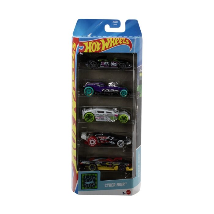 Mattel Hot Wheels - Cyber Noir (Set Of 5)