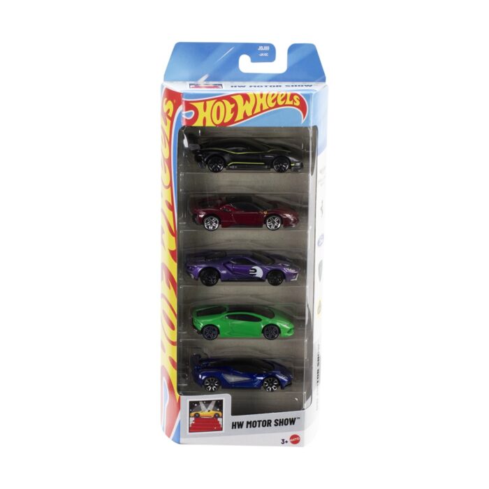 Mattel Hot Wheels - HW Motor Show (Set Of 5)