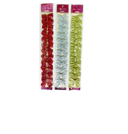 ΔΙΑΚΟΣΜΗΤΙΚΟΙ ΓΥΑΛΙΣΤΕΡΟΙ ΦΙΟΓΚΟΙ  ΣΕ ΣΥΣΚΕΥΑΣΙΑ 12 ΤΕΜΑΧΙΩΝ. 5,5 εκ.