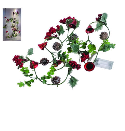 ΔΙΑΚΟΣΜΗΤΙΚΗ ΓΙΡΛΑΝΤΑ ΜΕ ΛΑΜΠΑΚΙΑ