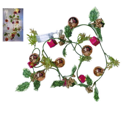 ΔΙΑΚΟΣΜΗΤΙΚΗ ΓΙΡΛΑΝΤΑ ΜΕ ΛΑΜΠΑΚΙΑ