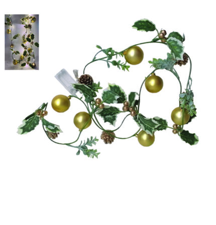 ΔΙΑΚΟΣΜΗΤΙΚΗ ΓΙΡΛΑΝΤΑ ΜΕ ΛΑΜΠΑΚΙΑ