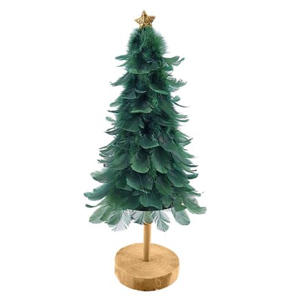 ΔΕΝΤΡΟ ΕΠΙΤΡΑΠΕΖΙΟ ΜΕ ΦΤΕΡΑ & ΠΟΥΠΟΥΛΑ ΠΡΑΣΙΝΟ 33 εκ.