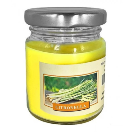 ΚΕΡΙ ΣΙΤΡΟΝΕΛΑΣ ΣΕ ΓΥΑΛΙΝΟ ΒΑΖΟ ΜΕ ΚΑΠΑΚΙ