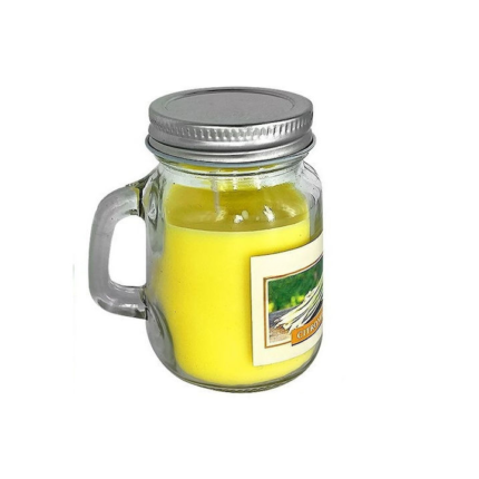 ΚΕΡΙ ΣΙΤΡΟΝΕΛΑΣ ΣΕ ΓΥΑΛΙΝΟ ΠΟΤΗΡΙ ΜΕ ΚΑΠΑΚΙ