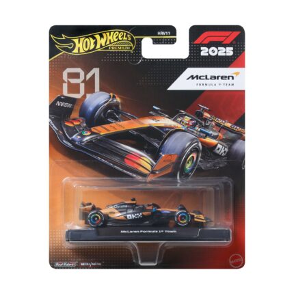 Mattel Hot Wheels Premium: F1 Team - McLaren Formula 1 Team Vehicle (JKD81)
