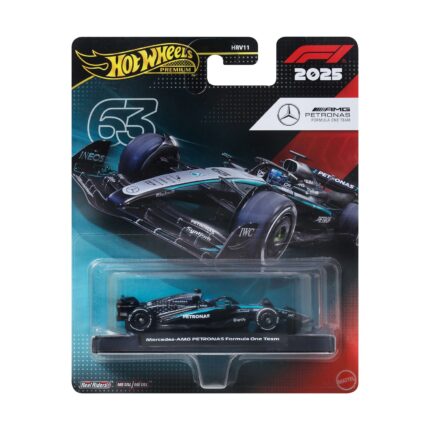 Mattel Hot Wheels Premium: F1 2025 - Mercedes-AMG Petronas Formula 1 Team Vehicle (JKD80)