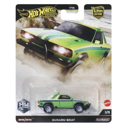 Mattel Hot Wheels Premium: Subaru Brat Vehicle