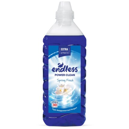 ENDLESS “POWER CLEAN SPRING FRESH” ΥΓΡΟ ΑΠΟΡΡΥΠΑΝΤΙΚΟ Ρούχων 30 Μεζούρες 1850ml