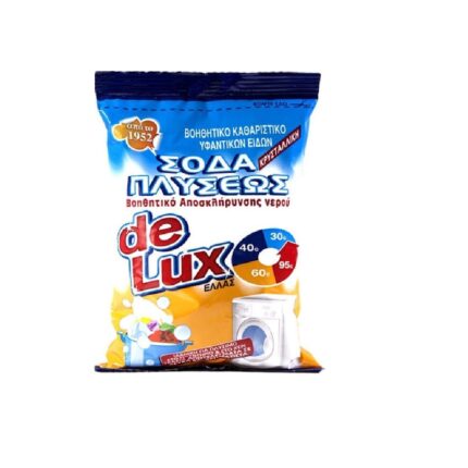 DE LUX ΚΡΥΣΤΑΛΛΙΚΗ ΣΟΔΑ ΠΛΥΣΕΩΣ  900gr