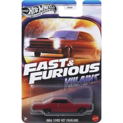 Mattel Hot Wheels Silver Series: Fast & Furious Villains - 1966 Ford 427 Fairlane