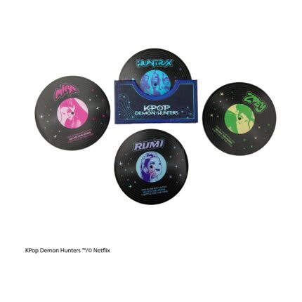 K-Pop Demon Hunters - Hunters & Demons Soundtrack Coasters ( Set of 4) (CR4120)