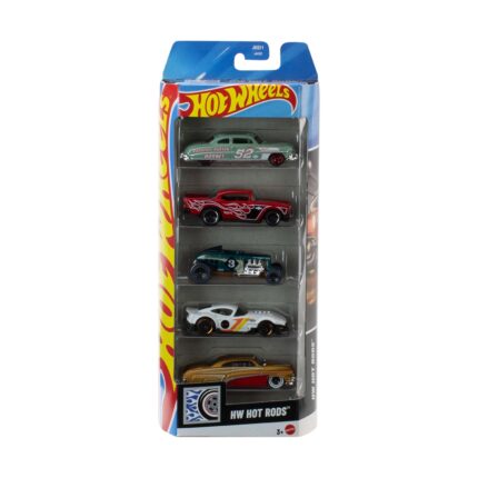 Mattel Hot Wheels: Hot Wheels 5 - HW Hot Rods (Set Of 5) (JKG11)