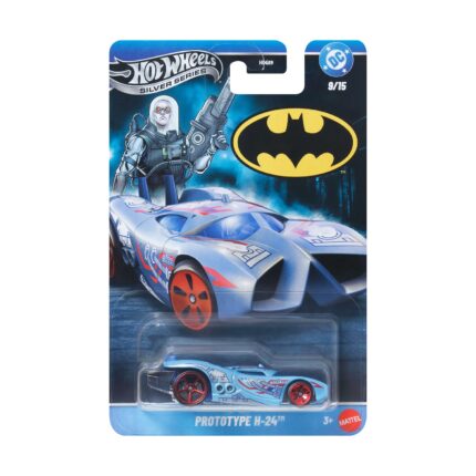Mattel Hot Wheels DC: Silver Series Batman - Prototyhpe H-24 Vehicle (JKX03)