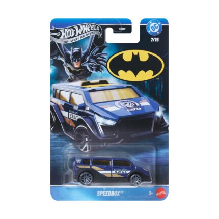 Mattel Hot Wheels DC: Silver Series Batman – Speedbox Vehicle (JKW95)