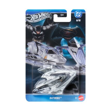 Mattel Hot Wheels DC: Silver Series Batman - Batwing Vehicle (JKW99)