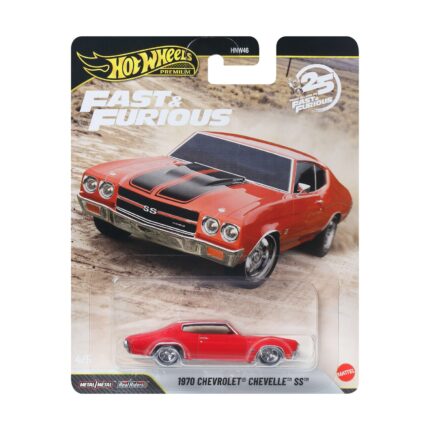 Mattel Hot Wheels Premium: Fast & Furious - 1970 Chevrolet Chevelle SS Vehicle (JHW73)