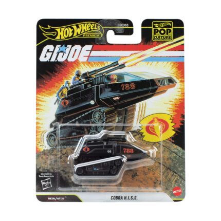 Mattel Hot Wheels Premium: Pop Culture G.I.JOE - Cobra H.I.S.S (JHW83)