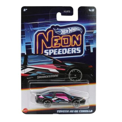 Mattel Hot Wheels: Neon Speeders - Toyota AE-86 Corolla (JCB03)