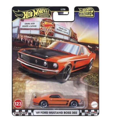 Mattel Hot Wheels Premium: Boulevard - '69 Ford Mustang Boss 302 Vehicle (JBL20)