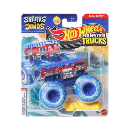 Mattel Hot Wheels: Monster Trucks: Sharks Vs Dinos : 5 Alarm