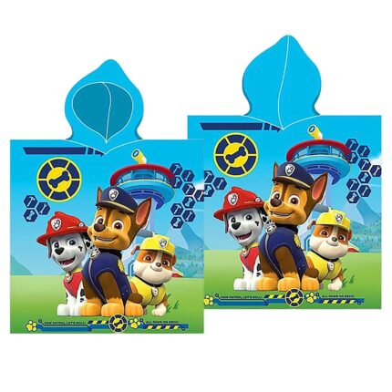 ΠΕΤΣΕΤΑ ΘΑΛΑΣΣΗΣ - ΠΟΝΤΣΟ ΜΕ ΜΙΚΡΟΪΝΕΣ “ PAW PATROL”