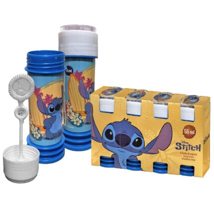 ΜΠΟΥΚΑΛΑΚΙΑ ΣΑΠΟΥΝΟΦΟΥΣΚΕΣ “STITCH” ΣΥΣΚΕΥΑΣΙΑ ΜΕ 4 ΤΕΜΑΧΙΑ ΤΩΝ 55ml