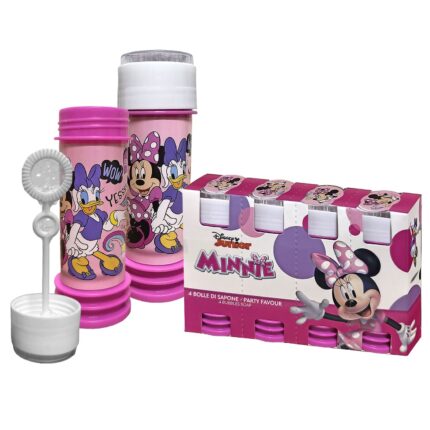 ΜΠΟΥΚΑΛΑΚΙΑ ΣΑΠΟΥΝΟΦΟΥΣΚΕΣ “MINNIE” ΣΥΣΚΕΥΑΣΙΑ ΜΕ 4 ΤΕΜΑΧΙΑ ΤΩΝ 55ml