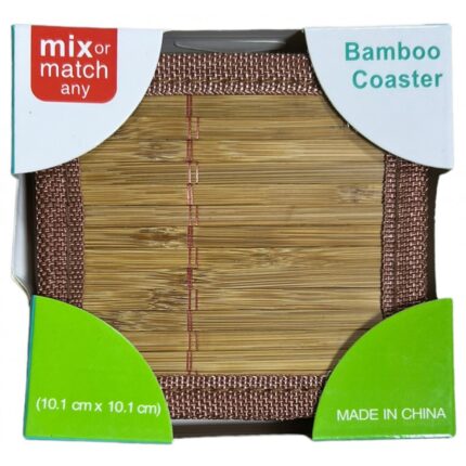 ΣΕΤ 6 ΚΑΛΟΚΑΙΡΙΝΑ ΣΟΥΒΕΡ ¨BAMBOO COASTERS¨