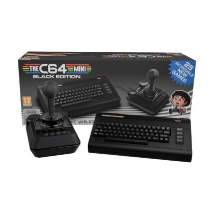 Video Game Console " The C64 Mini - Black Edition " With 25 Games