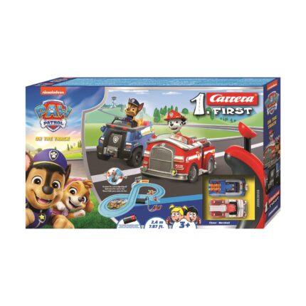 Carrera Slot 1.First: Paw Patrol - Chase & Marshall On the Track 1:50 (20063056)