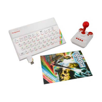 Video Game Console " The ZX Spectrum - White Edition " With 48 Retro Games