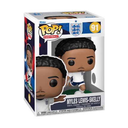 FUNKO POP! Football: England - Myles Lewis-Skelly #91 Vinyl Figure