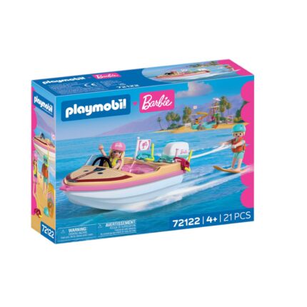 PLAYMOBIL x Barbie - Βόλτα με το Ταχύπλοο Σκάφος