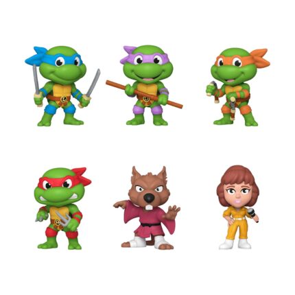 FUNKO MINIS: The Mutant Teenage Ninja Turtles (Random) Vinyl Figures