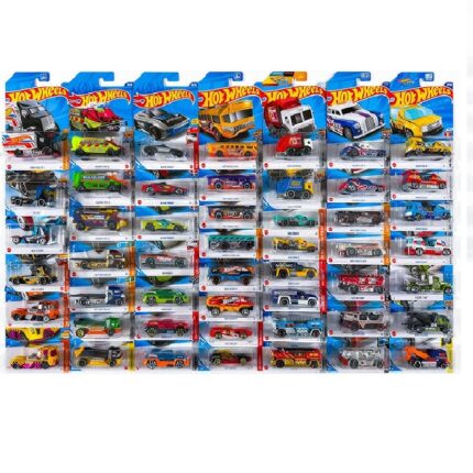 Hot Wheels Mainline : Καρτέλα Με Μεταλλικά Αυτοκινητάκια Σε Κλίμακα 1:64